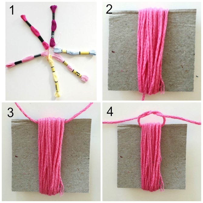 Tutorial: How to make tassels and use them to decorate